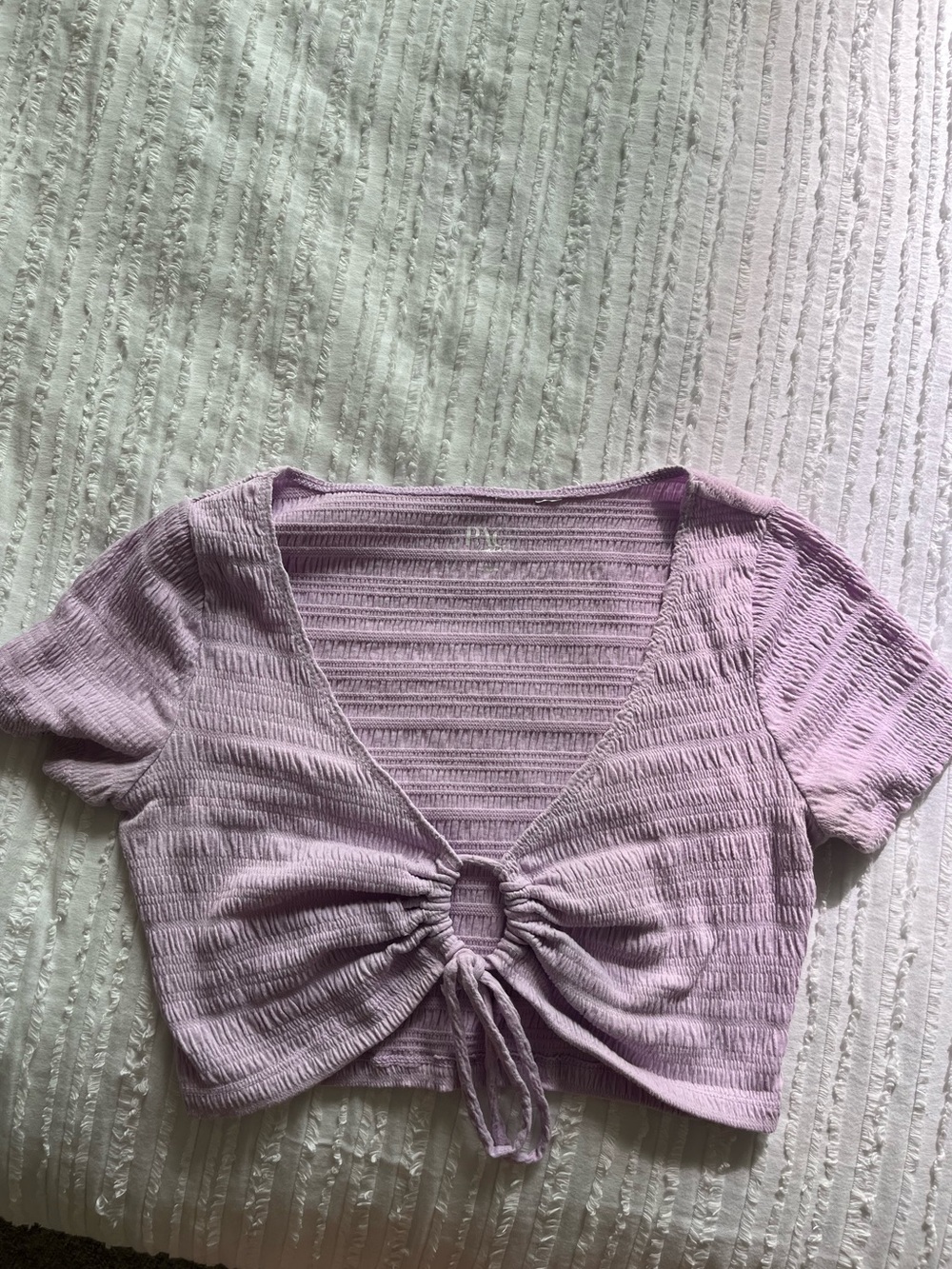 Pacsun Purple Crop Top